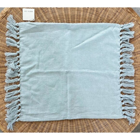 NEW Serena & Lily Mendocino Pillow Cover (24” SQ)-Sky Blue - Picture 1 of 2